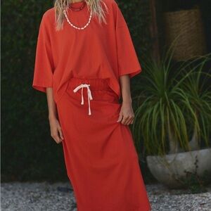 Orange Free-est Hoodie